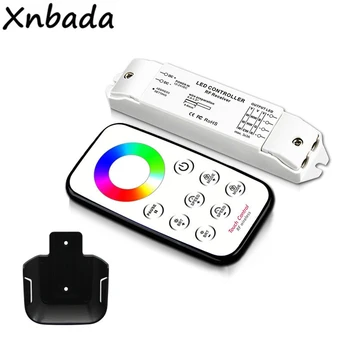 

Bincolor T3+R3 RGB Touch Controller RGB Controller RF Touch Remote Mini RGB Controller LED Strip Controller DC12-24V