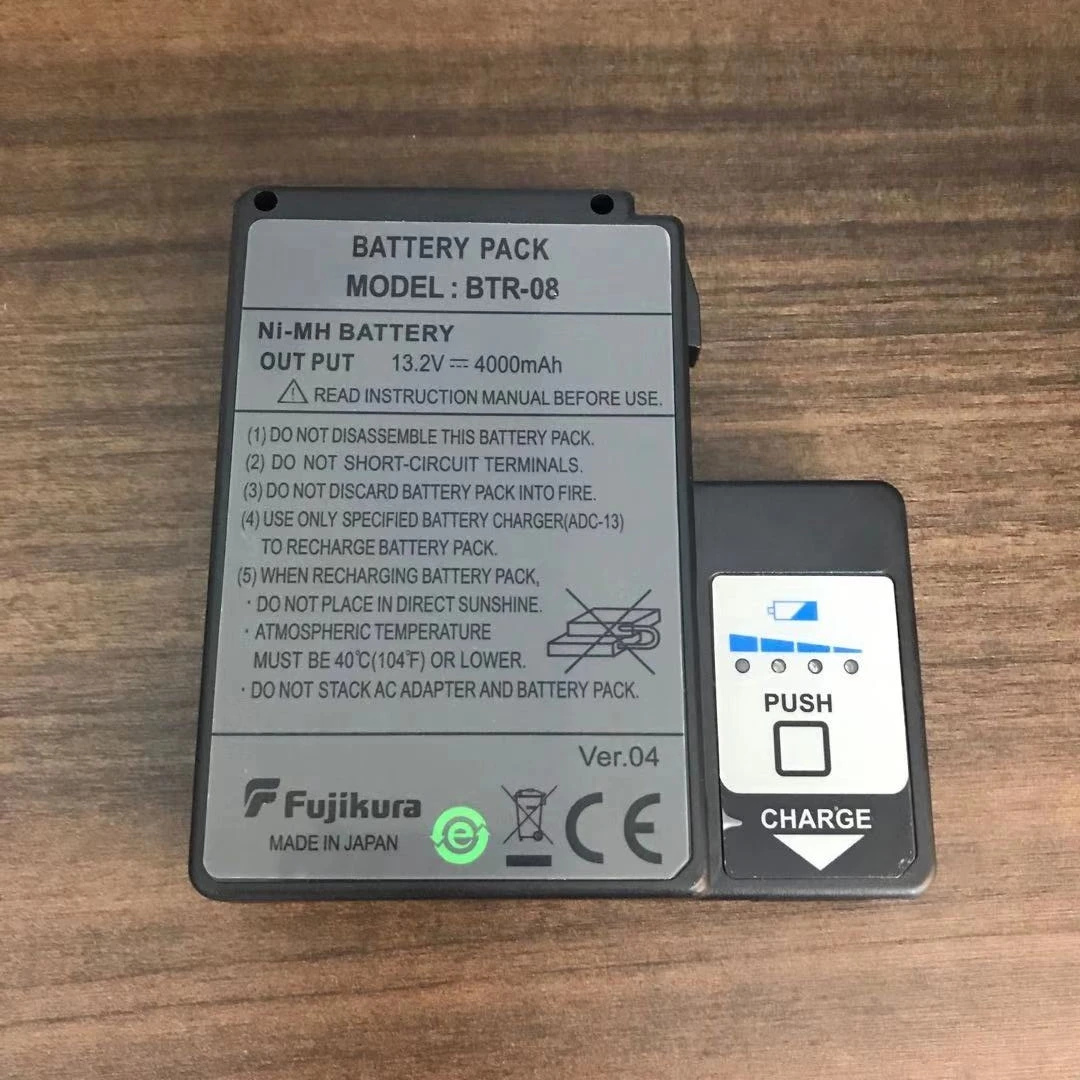 Original  FSM-60S, FSM-60R, FSM-18S, FSM-18R, fusion splicer battery BTR-08 Replacement li-ion battery pack 4000mAh