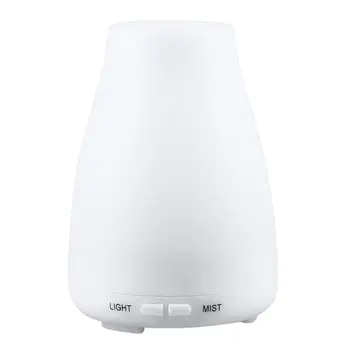 

100ML Air Humidifier Aroma Essential Oil Diffuser for Home Fogger Mist Maker with LED Night Lamp