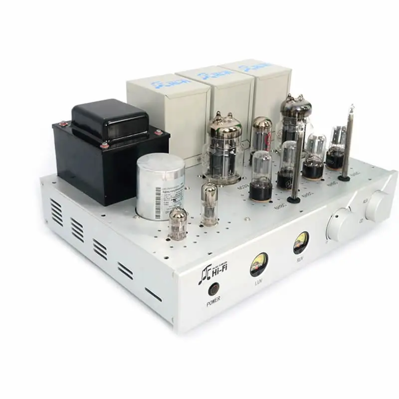6C33 single-ended pure Class A tube amplifier rated power 38W + frequency response range 18--30kHz Input sensitivity 1V | Обустройство