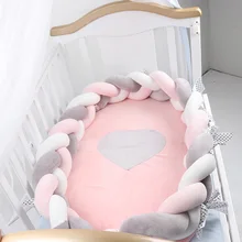 Переносная детская кроватка-гнездышко для путешествий, Детская Хлопковая Колыбель для новорожденных, Люлька-бампер для детей от 0 до 2 лет