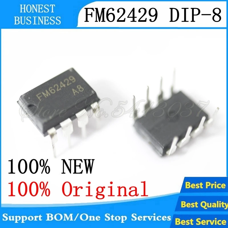 Новинка 50 шт. цифровой фм62429 M62429 двухканальный чип DIP8 DIP-8 100% оригинал | Электроника