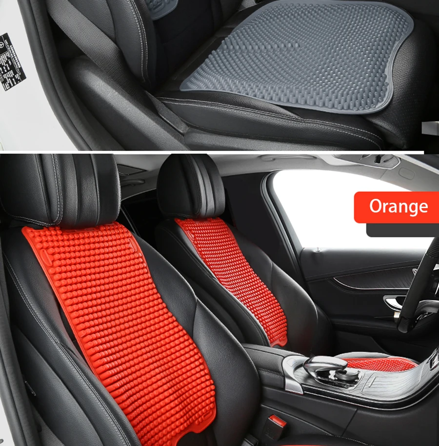 Силиконовая Автомобильная крышка сиденья универсальная подушка для lada Renault seat mazda для Tesla Mitsubishi jeep ford автомобильные аксессуары