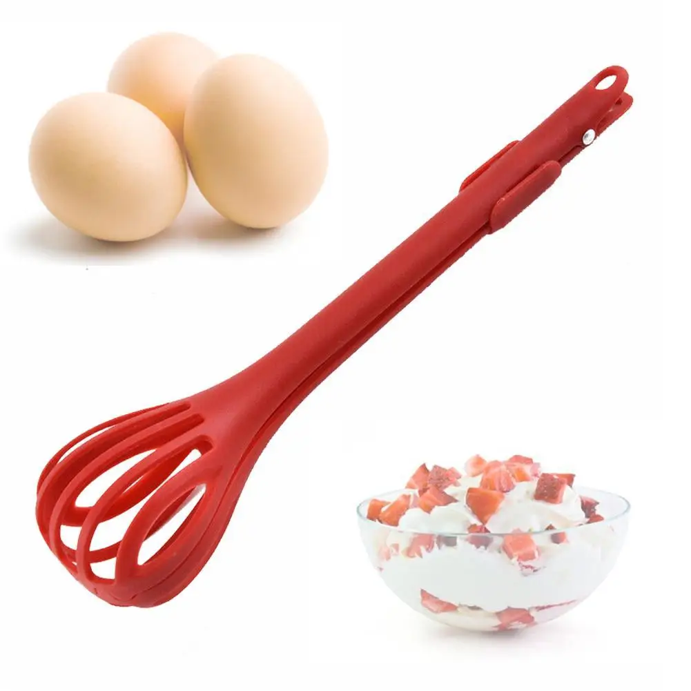 

2 In 1 Egg Mixer Multifunction Bread Clip Mixer Hand Blender Whisk Hand Egg Beater Bread Clip Mixer Tools Kitchen Gadget