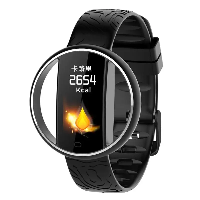 color 2 E99 Smart Band спортивные Смарт Браслет сердечного ритма мониторинг сна напоминание информации пуш-ап Фитнес браслет часы - Цвет: color 2