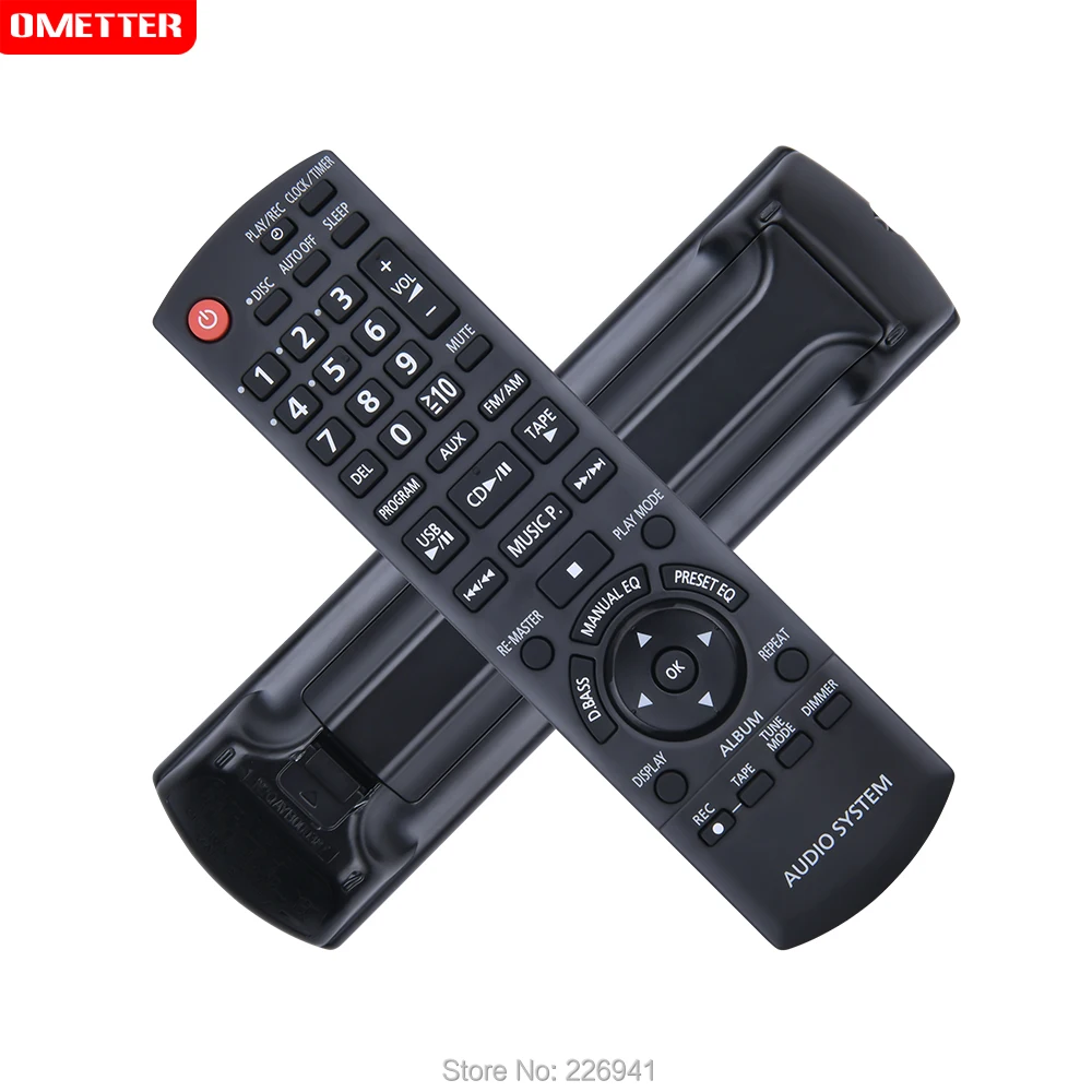 Controle Remoto para Panasonic Compact cd Stereo Audio System Sa-pm24ga-k Sa-pm24gn-k Sa-pm24pn-k Sc-pm5 Sc-pm24 N2qayb000387 - Image 6