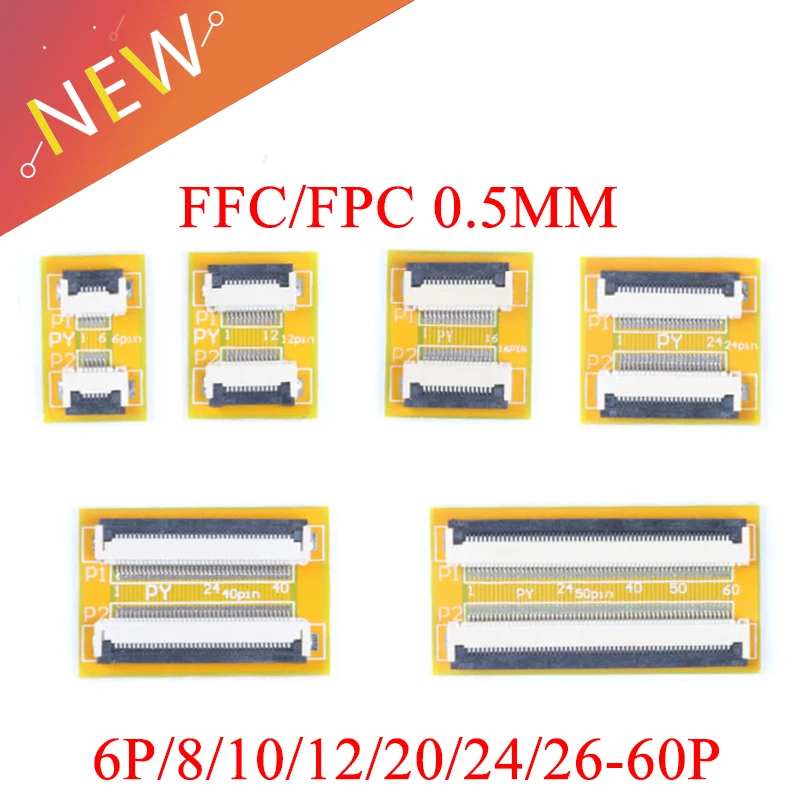 2 шт. FPC FFC гибкий плоский удлинитель кабеля 4 8 10 14 20 30 40 45 50 54 60PIN AWM 20624 20706 105C 60V