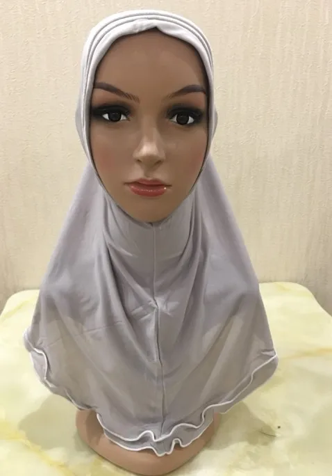 H916 последний мусульманский цельный Потяните хиджаб исламский Амира мусульманский шарф арабский головной убор