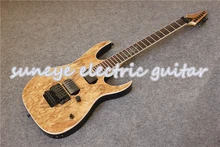 Suneye Custom Electric Guitar Natural Wood Grain Guitarra Electrica Lizard Inlaid Guitar Kit Custom Guitar Kit Available