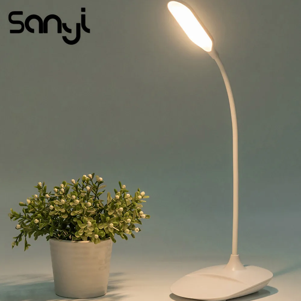 

LED Table Lamp Touch On/off Switch 3 Modes Desk Lamp Bedroom Office Night Lamp USB Charging LED Desk Night Light Eye Protection