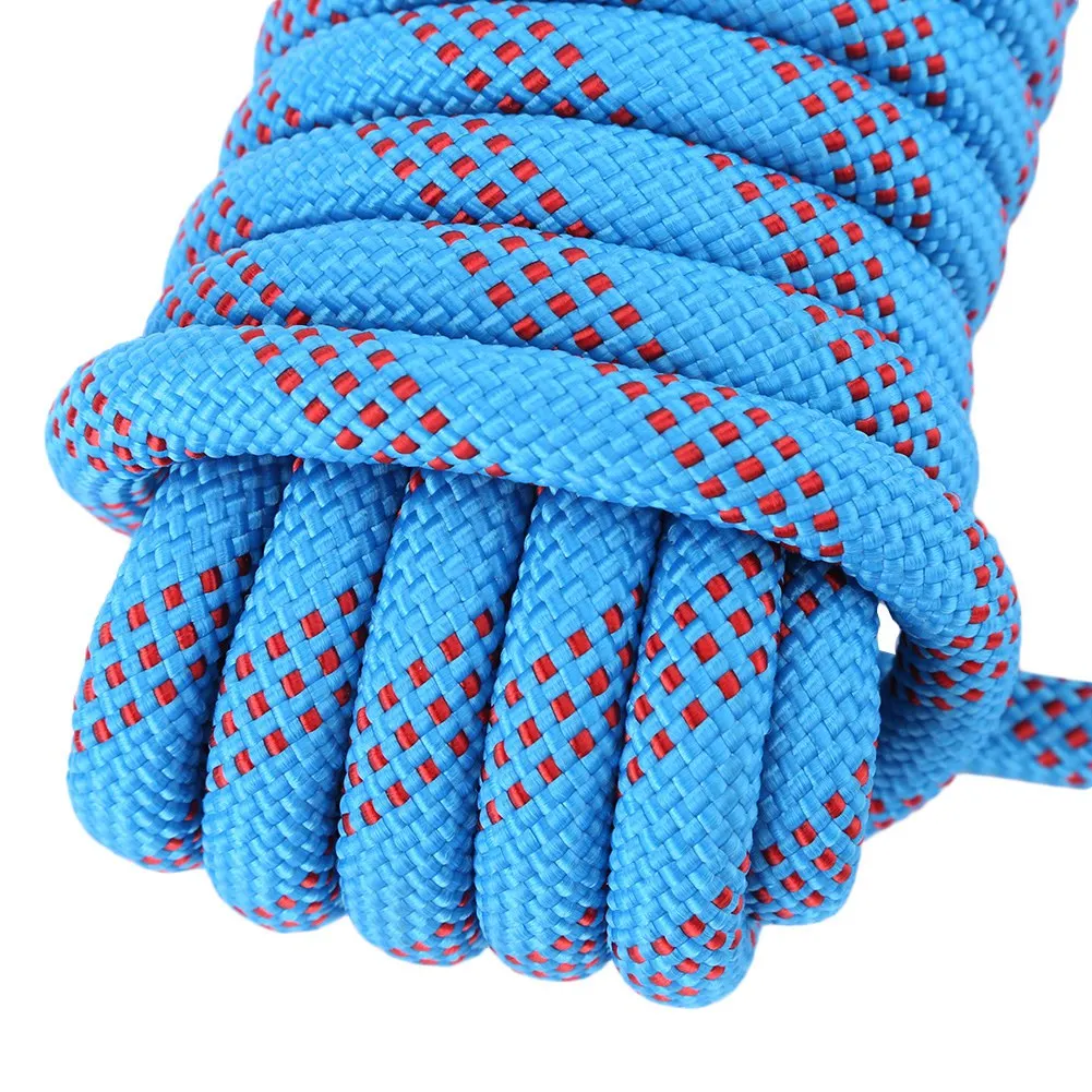 12mm Heavy Duty Rope Panchute Corad Lanyard With Carabiner Climbing Ropes For Survival Free Shipping