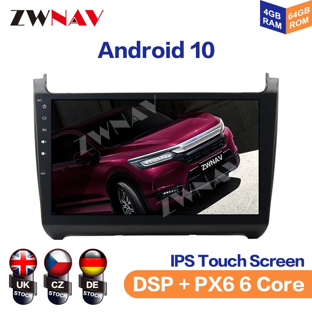 

Android 10 Car No CD DVD Player GPS Navigation For Volkswagen Polo 2015 Auto Radio Stereo Multimedia Player Head Unit