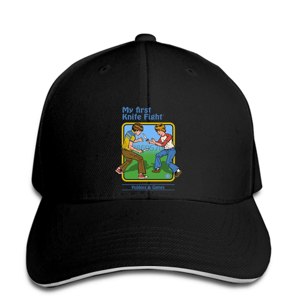 My First knife Fight Ретро бейсболка 70s80s Steven Rhodes Мужская бейсболка snapback Кепка