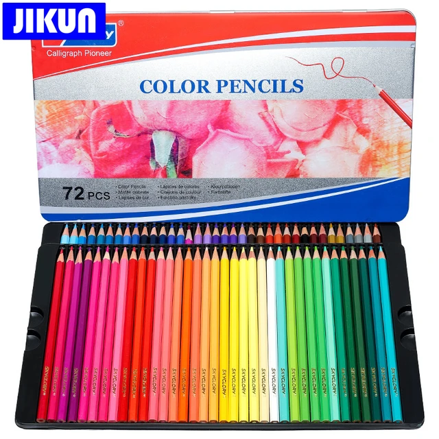 Professional Drawing Pencils, Wooden Colored Pencils School