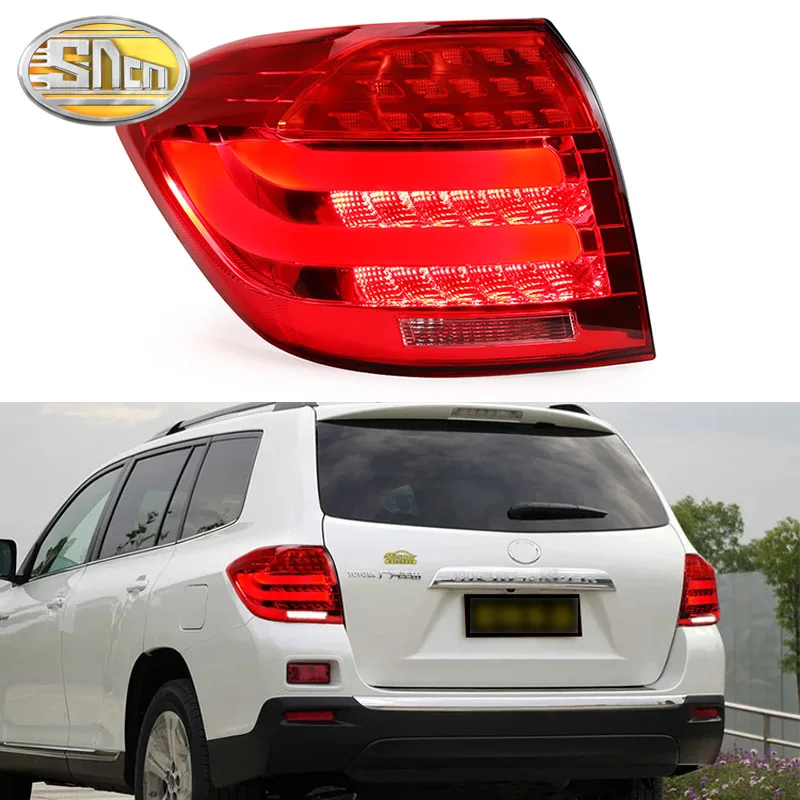 

Car Styling for Toyota Highlander Tail Lights 2008 ~ 2012 Highlander LED Tail Light Rear Lamp DRL+Brake+Park+Signal