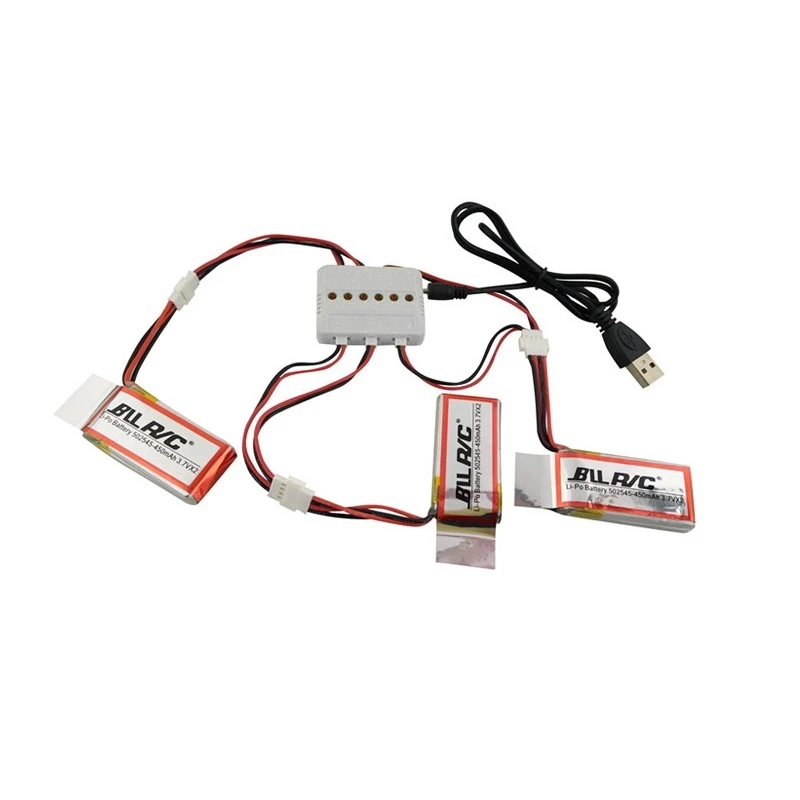 7.4V 350mAh Lipo Battery 402545 2S for U819 U819A U945A U919A RC Helicopter 3D Flip Drone RC Quadcopter Spare Parts With Charger