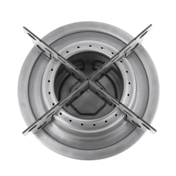 

Stainless Steel Alcohol Stove, Lightweight Portable Camp Stoves for Outdoor Picnic Hiking Cooking