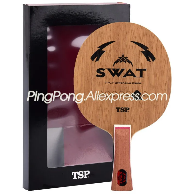 Ракетка для настольного тенниса TSP SWAT (OFF 7 слойная древесина Loop / Fast Attack)