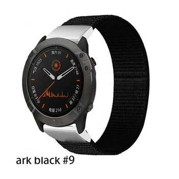 

Smart Watch Band Straps For Garmin Fenix 6 6S 6X 5X 5 5S 3 3HR Forerunner 935 945 Quick Release Strap Nylon Bracelet