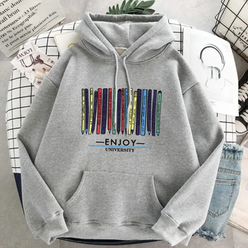 Grey Женские флисовые толстовки с капюшоном, пуловеры оверсайз, теплая куртка с капюшоном, одежда с капюшоном, спортивный костюм, уличная одежда - Цвет: Grey