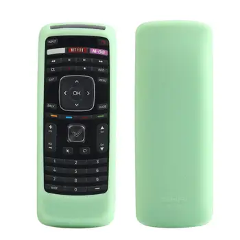

Smart TV Remote Control Protective Cover For VIZIO XRT112 XRV4TV 3m Shockproof Silicone Cover With Ring Anti-lost Luminous Color