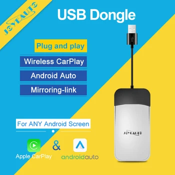 

JoyeAuto Android Car Player Radio Mirror Apple iOS Wireless Carplay Android Screen Car USB Dongle Smart Link Stick Accessories