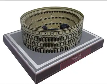

Italy Colosseum 3D Paper Model Fingerprint Three-dimensional World Famous History Architecture Paper Model Children Adults Toys