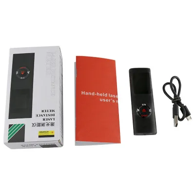 Mini Handheld 40M Smart Digital Laser Distance Meter Range Rangefinder Portable USB Charging Distance Measuring Meter