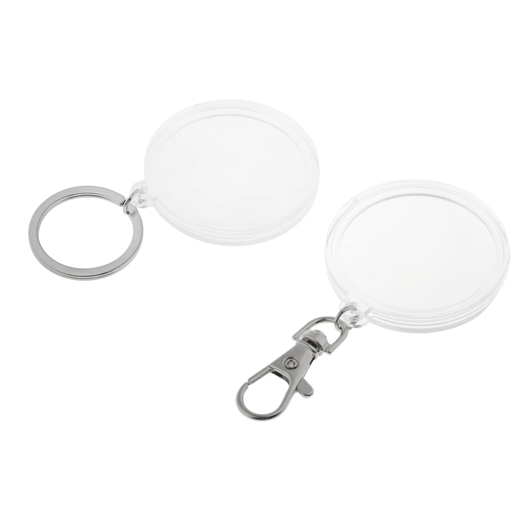 Coin Holder, Keychain ,40mm ,Souvenir Commemorative ,Coin Keyring Collection Box