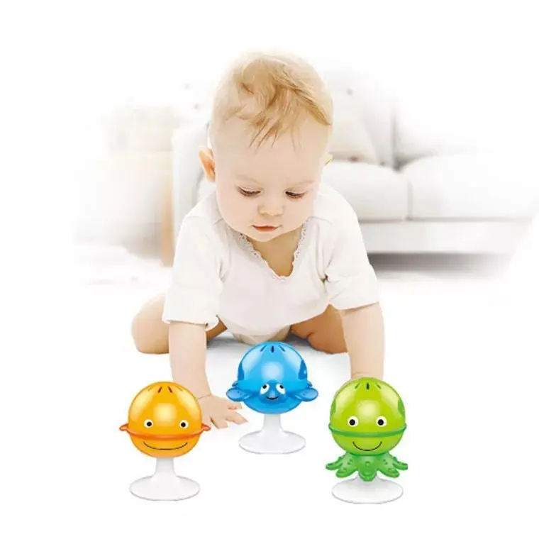 

Baby Eating Toy Oceans Bees Sucker Rattle Adsorption Dining Tables And Chairs Auxiliary Rattle Early Childhood Educational Toy