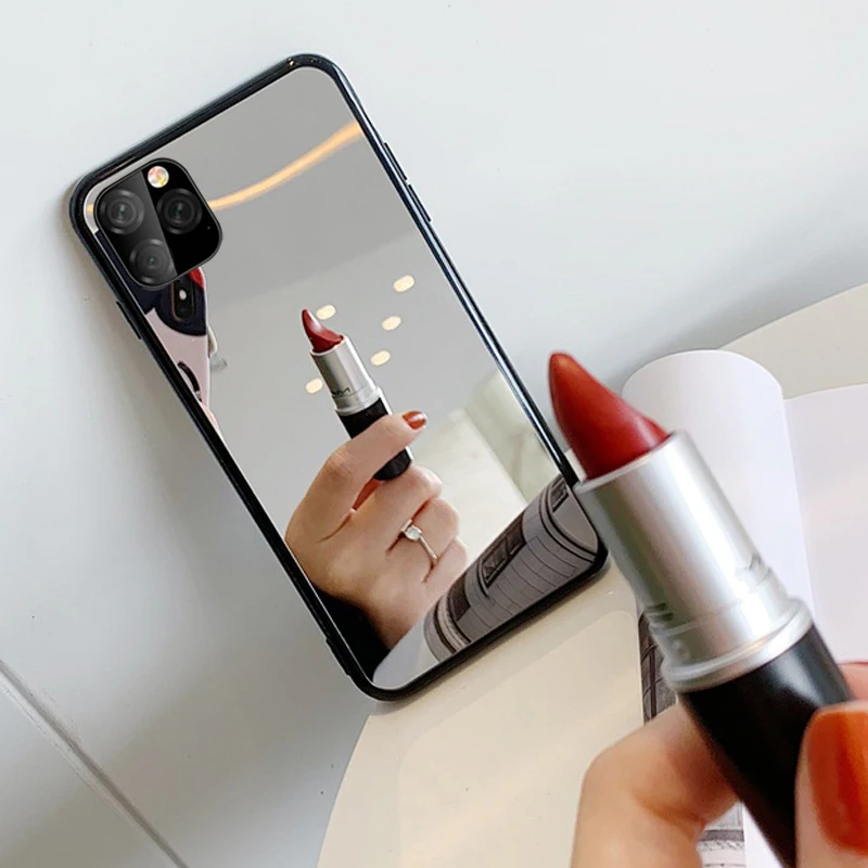 pix Casetify Black Mirror Case Review tpu make up spiegel fall fur iphone 12 11 pro xs max xr handy schutz abdeckung fur iphone 8 7 6s plus se acryl fall