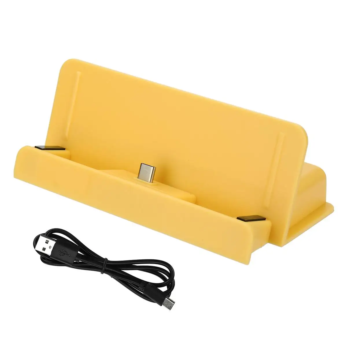 Yellow Для Nintendo Switch/Lite консоли Тип-C Зарядное устройство Док-станция для зарядки стенд держатель игровой консоли Зарядное устройство Подставка - Цвет: Yellow
