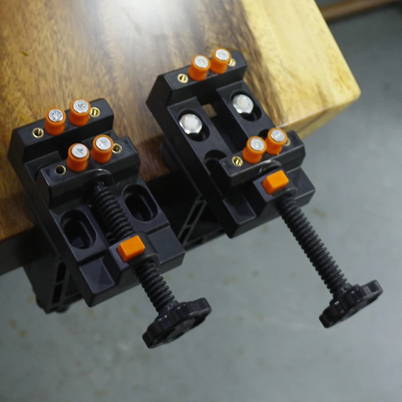 Mini Flat Clamp Table Jaw Bench Clamp Drill Press Vice Opening Parallel Table Vise DIY Sculpture Craft Carving Tool