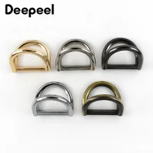 

5/10/20pcs Deepeel 19mm Metal O Dee D Ring Buckles Bag Chain Strap Hang Clasp DIY Luggage Hardware Lesther Crafts Accessories