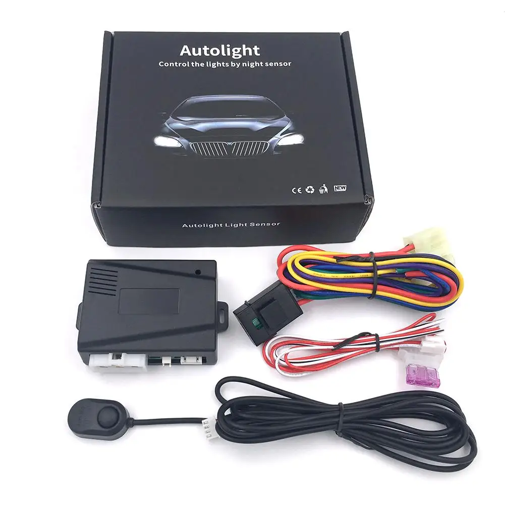 NewUniversal12VCarAutoLightSensorSystemAutomaticallyControlLightSensorCarAutomatic
