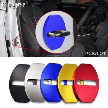 

Ceyes Car Accessories Auto Door Lock Covers Case For Volkswagen VW Passat Golf For Skoda Audi TT Seat Auto Sticker Car Styling