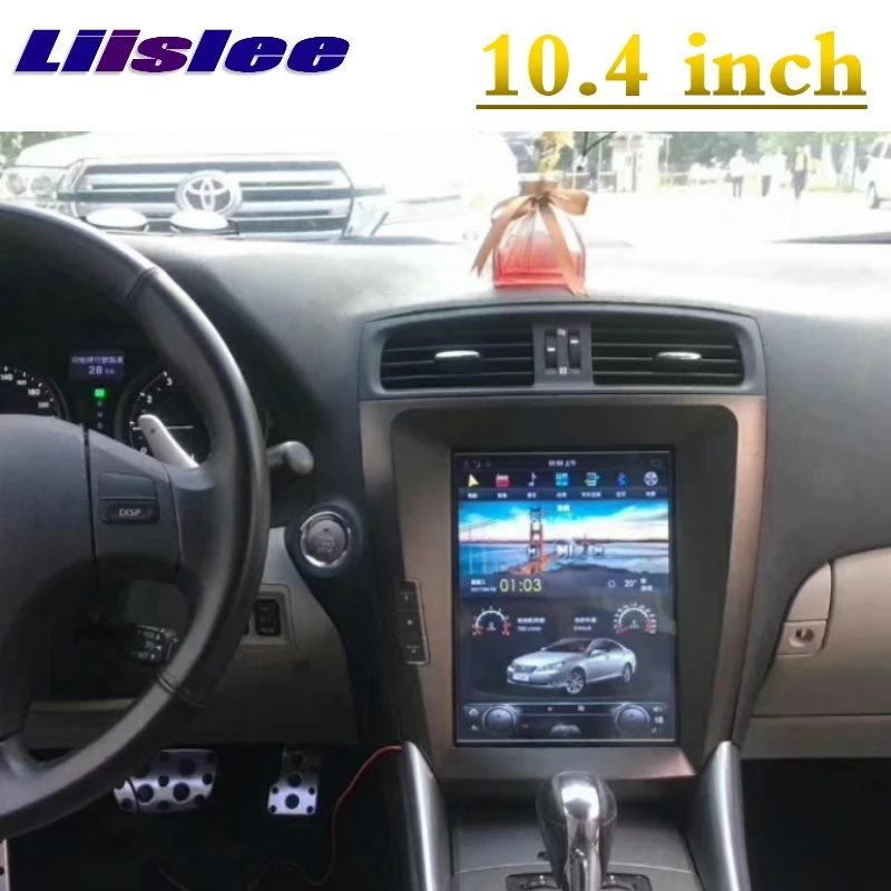 Для Lexus IS 250 300 350 2005 ~ 2013 для Toyota Altezza NAVI LiisLee Автомобильный мультимедийный большой
