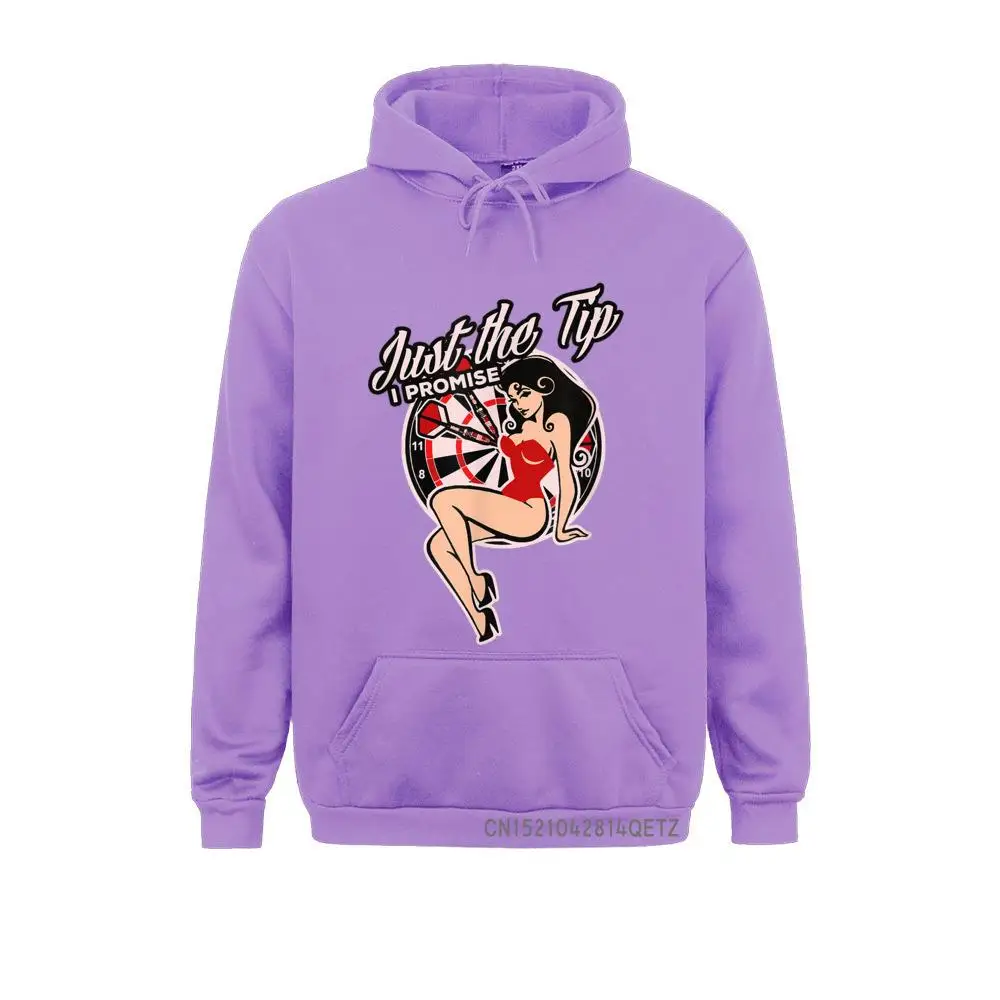 Darts Funny Just the Tip I promise Sexy Pinup Girl Shirt__B10514 Hoodies Oversized Casual Long Sleeve Men Sweatshirts Sportswears Darts Funny Just the Tip I promise Sexy Pinup Girl Shirt__B10514purple