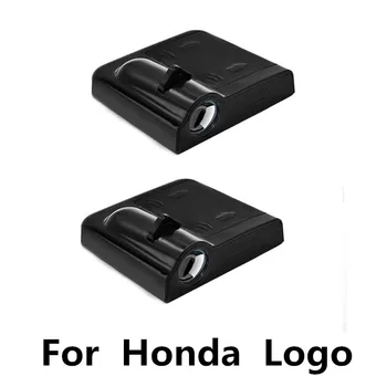 

2PCS Led Car Door Welcome Logo Light For Honda Accord Crosstour civic FIT CR-V Odyssey Projector Ghost Shadow Lamp