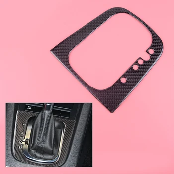 

DWCX Car Left Epoxy Hand Drive Carbon Fiber Gear Shift Box Panel Trim Cover Sticker Decoration Fit For VW Golf 6 R-Line GTI 6