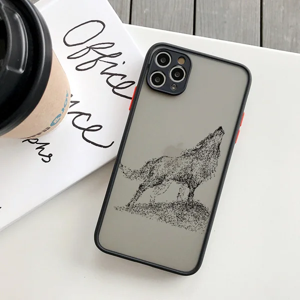Mode Tier Pferd Adler Wolf Sand Telefon Fall Für iPhone X XR XS MAX 16 15 14 13 12 11 Pro Max 7 8 6s Plus SE2 zurück Abdeckung – Detail 3