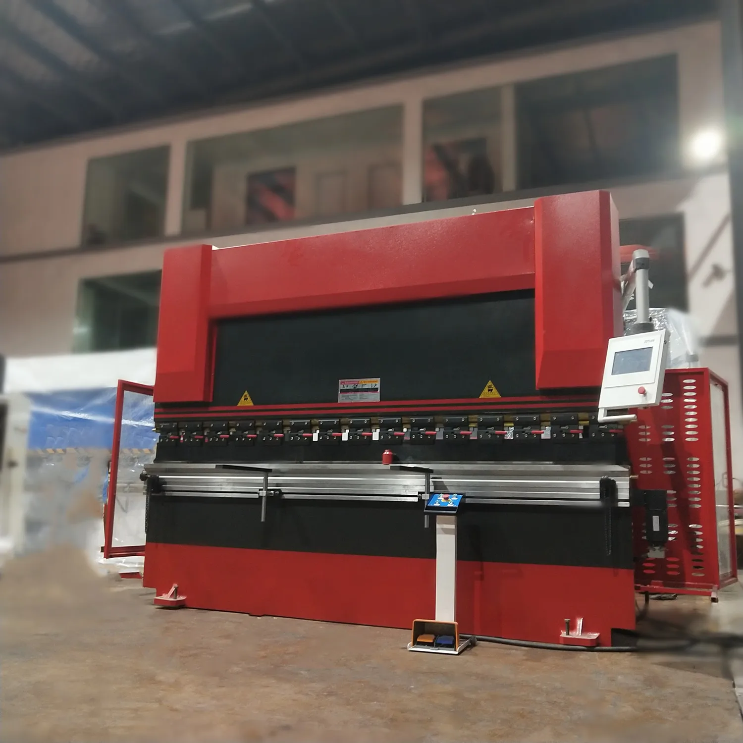 TP10s листовая сталь алюминий CNC гидравлический листогибочный пресс с гибочным