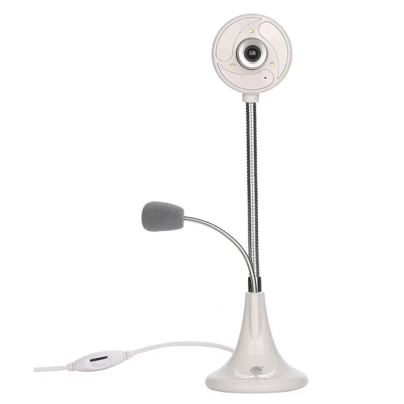 

high resolution and true color images 16M pixels Web camera white