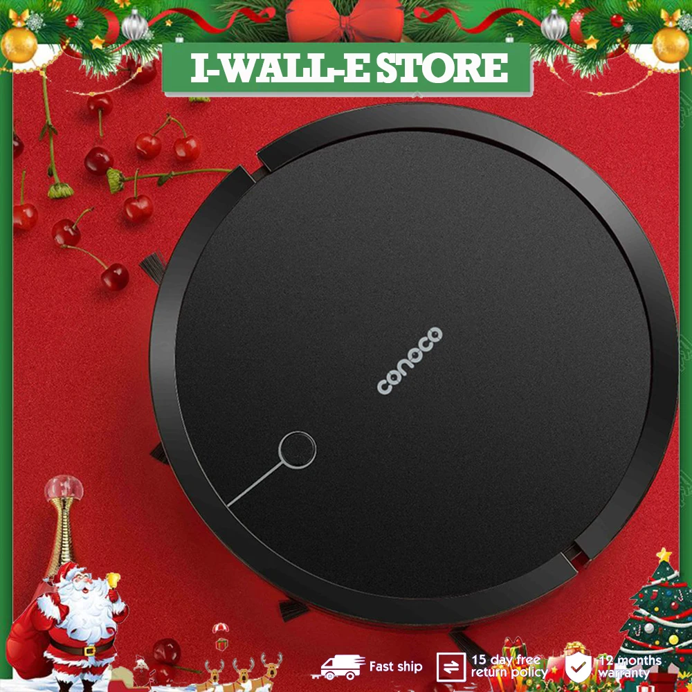 Robot Vacuum Cleaner WIFI&APP&REMOTE&Alexa Google Control 150ML Water Tank 3200Pa Suction Auto-Charging Pet Hair Carpet Floor