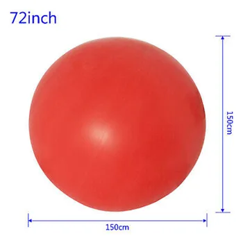 

Red Balloon 1Pcs Latex Balloon​ Latex Giant Human Egg Round Game Toys Home