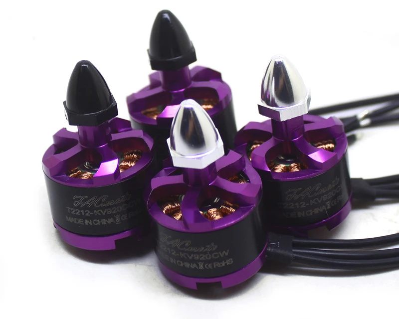 

4PCs Brushless CW CCW Motor 2212 920KV Multicopter F450/F330/S500/X550/X525 Quadcopter FPV Drone Use 2212-920KV BL Engine