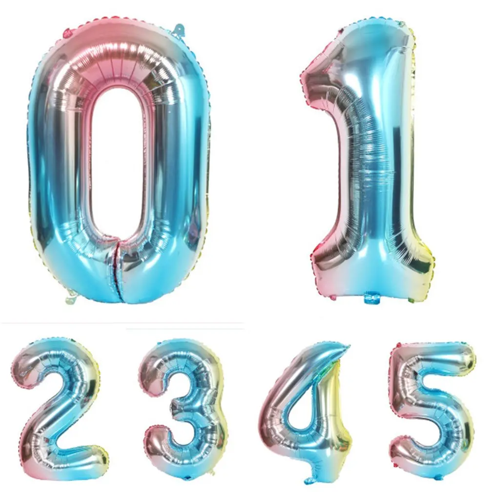 Tanio 1pc 32/40 cal balon z folii aluminiowej balony cyfry sklep