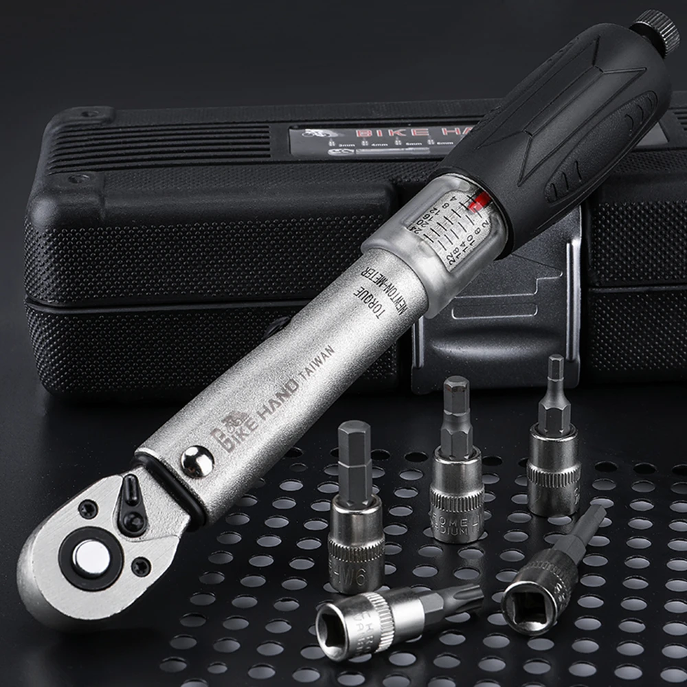 Bikehand 1/4 ''Fiets Momentsleutel Kit 2-24 Nm Koppel Fix Set  Multifunctionele Fiets Reparatie Tools Voor Mtb racefietsen - AliExpress  Sports \u0026 Entertainment