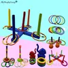 Entertainment early education puzzle cross ring kindergarten folding music children's ring game like ring toy throwing ud43 1