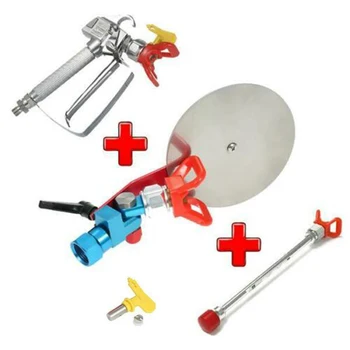 

New Hot Paint Spray Nozzle Universal Spray Guide Splash Proof Painting Tool USJ99